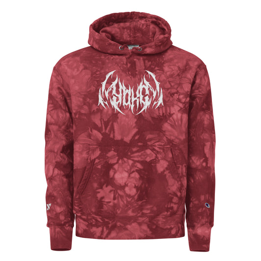 Charity Embroidered Tie-Dye Hoodie