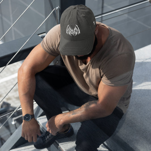 Distressed Metal Cap